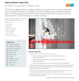 Audio Exception Detection in Quakertown,  PA