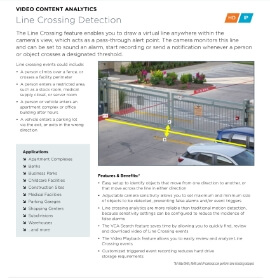 Line Crossing Detection in Quakertown,  PA